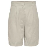 Only Kratke hlače & Bermuda Caro HW Long Shorts - Silver Lining Bež