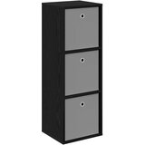  Kreveta s ladicama Crni hrast 35 x 32 x 99,5 cm | shoptok.hr
