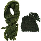 Kapa i šal ženski-zeleni C07010 | ePonuda.com