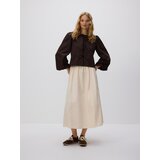 Reserved Midi suknja - krem | shoptok.hr