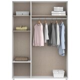 Rauch Möbel OMARA S KLASIČNIMI VRATI, siva, bela | Shoptok.si