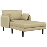  Preveliki šezlong Siva zelena Baršunasta tkanina - Svijetlo zelena siva 101 cm | shoptok.hr