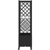 Povišeni krevet s mrežom i krovom Crna 163,5 x 40 x 142 cm PP | shoptok.hr
