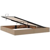  Otomanski krevet s pohranom Kapućino 200 x 200 cm Lažna koža | shoptok.hr
