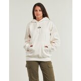 The North Face Dukserica Essential Hoodie za žene, boja: bež, s kapuljačom, bez uzorka, NF0A89ENQLI1 | shoptok.hr