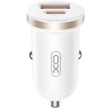 XO Auto punjac CC56 30W USB+Type C+kabal type-C Bijeli | Eponuda.ba