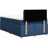 Krevet s oprugama i madracem plavi 120 x 190 cm od tkanine | shoptok.hr