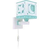 Dalber 63239H - Dečije zidno svetlo MOONLIGHT sa 1xE27/15W/230V, zeleno | Eponuda.com