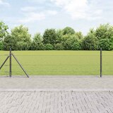  Heksagonalna ograda s betonskom osnovom 50 x 0,4 m Siva Mreža | shoptok.hr