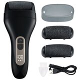 INF USB polnilni električni pilnik za pete z LED zaslonom, 3 hitrosti Black, (5000283896) | Shoptok.si