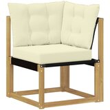  Set vanjskih sofa 7 kom. Bijela i krem | shoptok.hr