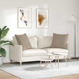  Jastučići za sofu 2 pcs Sivo-smeđa 80 x 80 cm tkanina | Eponuda.ba