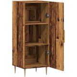  Komoda boja staro drvo 34 5 x 34 x 90 cm od konstruiranog drva | shoptok.hr