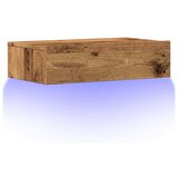 vidaXL TV ormarić s LED svjetlima staro drvo 60x35x15,5 cm Cijene