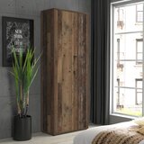 Lesnina XXXL OMARA S KLASIČNIMI VRATI, temno rjava, sivorjava | Shoptok.si