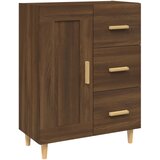 Maison Chic Komoda - Predalnik rjavi hrast 69,5x34x90 cm konstruiran les, (21717268) | Shoptok.si