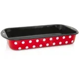 Posuda za pečenje Pekač četvrtasti Red Dots 34 cm