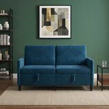 SOFA s pohranom Plava 152 x 78 x 87 cm Poliester | Shoptok.si