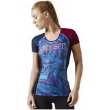 Majice s kratkimi rokavi Compression pisana