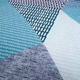 Catherine Lansfield Plavozelena posteljina za bračni krevet/za produženi krevet 230x220 cm Larsson Geo – | shoptok.hr