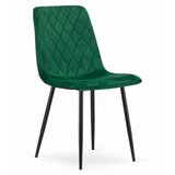  Set od 3 TURIN stolca – tamnozeleni baršun | shoptok.hr