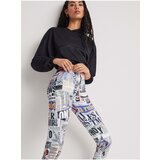 Desigual White Women Patterned Leggings Any News - Women | ePonuda.com