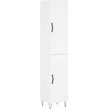  Visoka komoda bijeli 34,5x34x180 cm od konstruiranog drva | shoptok.hr