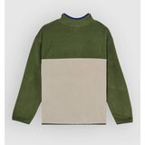 Element Abenaki Polar Kids Half-Zip Fleece Sweater bronze green | Shoptok.si