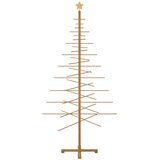  Drveno božićno drvce s stalakom Smeđa 210 cm bambus | Eponuda.com