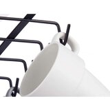  Vješalica za čaše Crna Željezo 16 x 7 x 28 5 cm (8 kom.) | shoptok.hr