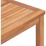  Vrtni blagovaonski stol 160 x 80 x 77 cm od masivne tikovine | shoptok.hr