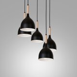  Luster na sajli NOAK WOOD 5xE27/60W/230V | Eponuda.com