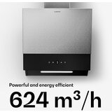 Klarstein Verosteel staklokeramička ploča za kuhanje + Verosteel napa bez poklopca | 45 cm | shoptok.hr