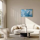  Plakat Ocean in the Air: Waving Clouds Reflecting Morning Light 90x60 Zlatni okvir | shoptok.hr