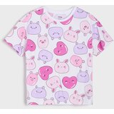 Sinsay Oversize pamučne majice s printom 2 pack | shoptok.hr