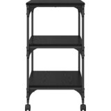  Držač za printer Crni hrast 50 x 41 x 75 cm Konstruirano drvo | Eponuda.com