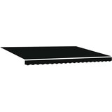  Električna retraktabilna tenda Crna 4 × 3 m | shoptok.hr