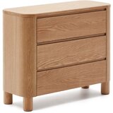 Kave Home Komoda u dekoru jasena u prirodnoj boji 120x80x40 cm Salaya – | shoptok.hr