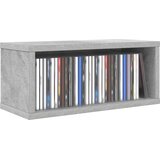  Stalak za CD-ove 2 kom. Betonska siva 40 x 17 x 17 cm | shoptok.hr