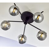 Jupiter 2048 - plafonska visilica prato 5xG9/14W/230V crna/zadimljena siva | Eponuda.com