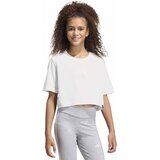 Adidas Majica za devojčice Jg Glam T KA2972, Kratki rukav, Bela Cene
