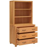  Set namještaja za pohranu s ladicama Smeđa Konstruirano drvo | shoptok.hr