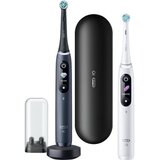 Oral-b zobna ščetka io series 8 mit 2. Handstück white alabaster/ black onyx | Shoptok.si
