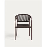 Kave Home Rjav vrtni stol iz ratana Livadia – | Shoptok.si
