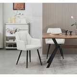 MID.YOU Set Stolov Bella, Krem Barva, 2 Kos | Shoptok.si