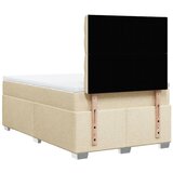  Krevet box spring s madracem krem 120 x 190 cm od tkanine | shoptok.hr