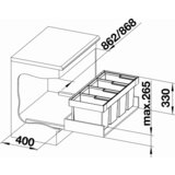 Blanco FLEXON II 90/4 521475 Cene