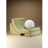 Wigiwama Zelen otroški fotelj iz tkanine bouclé Moon – | Shoptok.si