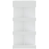 Barski stol sa stalkom za pohranu bijeli 100x50x101,5 cm drveni | shoptok.hr