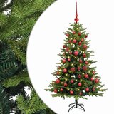  Umjetno božićno drvce s kuglicama 150 cm 150 LED lampica | shoptok.hr